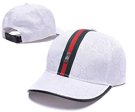 gucci hat white|gucci fitted hats.